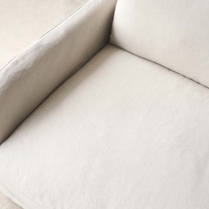 Corte Fabric Sofa | Ecru (234cm) - Gambar 6