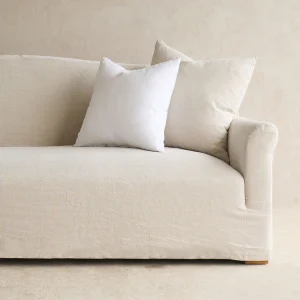 Cascina Fabric Sofa | Natural (230cm) - Gambar 4