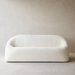 Arbor Fabric Sofa | 2.5 Seater - Blanc (190cm) - Gambar 6