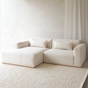 Komo Modular L Shape Sofa | Alabaster (242cm) - Gambar 6