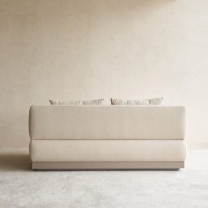 Amalfi Outdoor Sofa | 2 Seater Taupe Frame - Sand (166cm) - Gambar 5