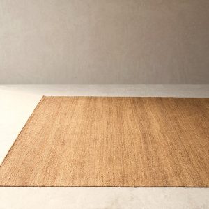 Terra Handknotted Hemp Rug | Caramel - Gambar 3