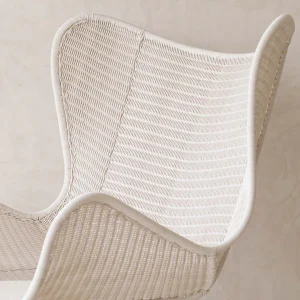 Swing Wing Outdoor Chair | Chalk with Clay Cushion - Gambar 6